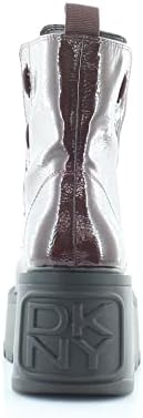 DKNY Women's Bootie Combat Boot, Bordeaux Harli, 7 | Image 5