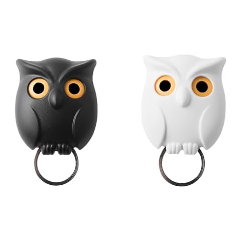 Finyoffiy Owl Key Holder Cover
