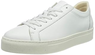 Klassische, weiße Sneaker aus Leder Aus weichem Rindsleder Gummisohlen Materialzusammensetzung: Obermaterial: 100% Rindsleder; Innen: 100% Polyester; Innensohle: 100% Leder; Sohle: 100% Gummi