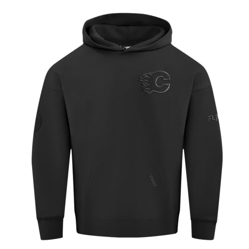 Sudadera NHL Pro Standard flc po hoodie negra S combate el frío con corte drop shoulder