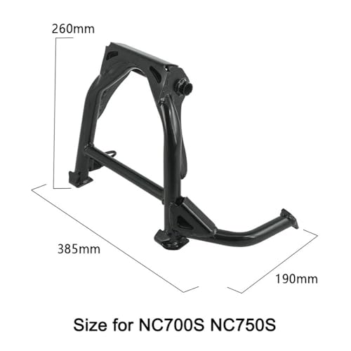 Béquille centrale de moto à levier optimisé pour NC750S DCT