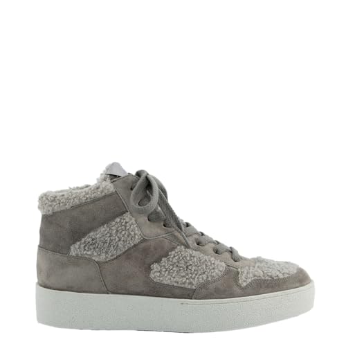 Paul Green 5470-02 Schnürstiefel Leder & Textil Damen in grau -...