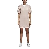 adidas Women's Originals Trefoil Dress Pink/White ce5589 (Size M)