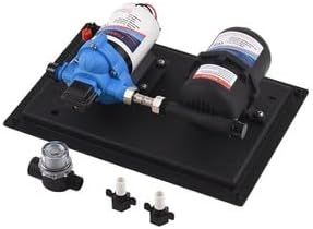 #US Tool Part For RV Fresh Water Pump 3GPM 55PSI With Pressure Switch Pressure Tank For Boat M5F3
