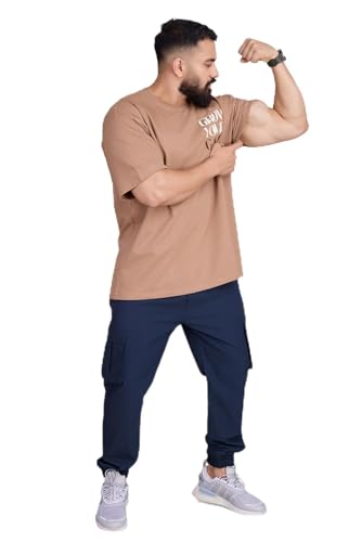 Image of FUAARK Grow Oversized Sports and Gym T-Shirt for Men