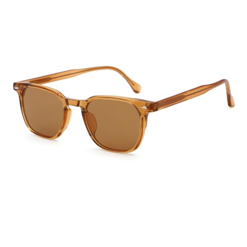 Square Sunglasses Men Women UV400 Retro Eyewear CP Frame Acetate Sunglasses Summer Glasses
