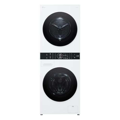 LG WashTower WT1210WWF Colonna Bucato, Lavatrice e Asciugatrice Insieme, Lavatrice