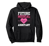 Divertido regalo del futuro asistente médico. Diseño de trabajo súper divertido que pertenece a las enfermeras y a la sanidad. Nos encanta Certified & Work. Diseño divertido Future Medical Assistant.