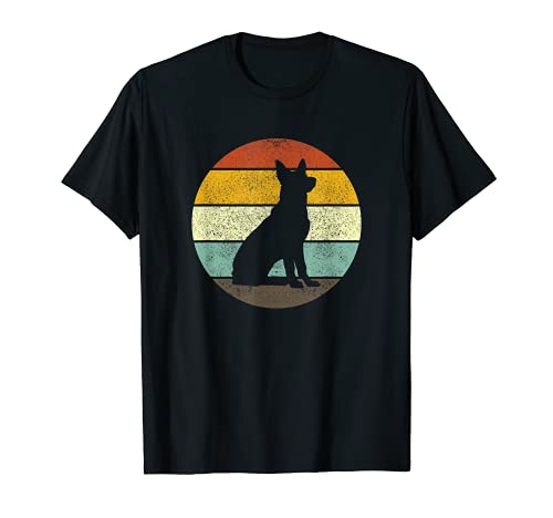 Retro Vintage German Shepherd Dog Hund Shirt Gift T-Shirt Cover