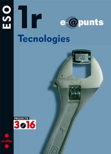 Portada de Tecnologies 3.16 10 1º ESO Quader Lix Cataluña