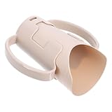 UTHCLO Trinkbecher Für Senioren Mit Doppelgriffen Schräge Ausgusstülle Auslaufsicherer Schlucklernbecher Aus Robustem Material Reha Hilfsmittel Für Erwachsene Mit Schluckbeschwerden