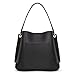 Montana West Hobo Bags for Women Medium Black Shoulder Purse Casual Bucket Top Handle Handbag with Detachable Crossbody Strap, MWC-584BK