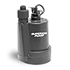 Superior Pump 91250 1800GPH Thermoplastic Submersible Utility Pump with 10-Foot Cord, 1/4 HP