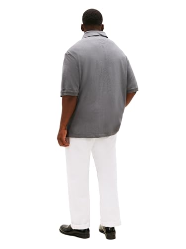 Image of Tommy Hilfiger Men's Big & Tall Short Sleeve Cotton Pique Shirt in Classic Fit