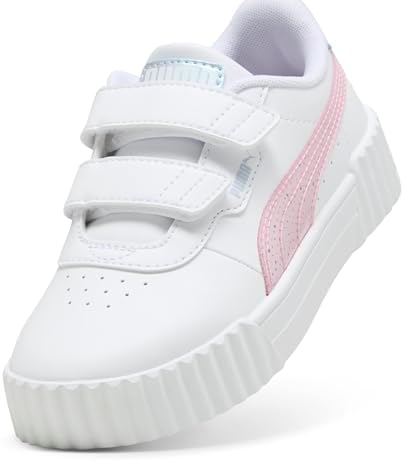 PUMA Carina 3.0 Blurry DreamsV PS Kız Çocuk Spor Ayakkabı, PUMA White-Rose Mauve-Cool Weather, 30 EU - Görsel 6