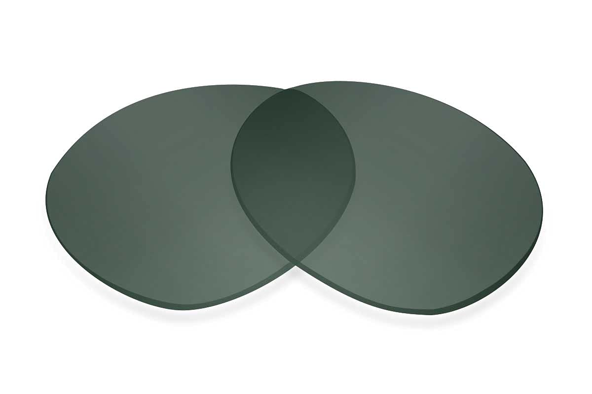 Sunglass Fix Replacement Sunglass Lenses Compatible for Bailey Nelson Wells 51mm (Polarized SFx Ultra G15 Green Hardcoat Pair)