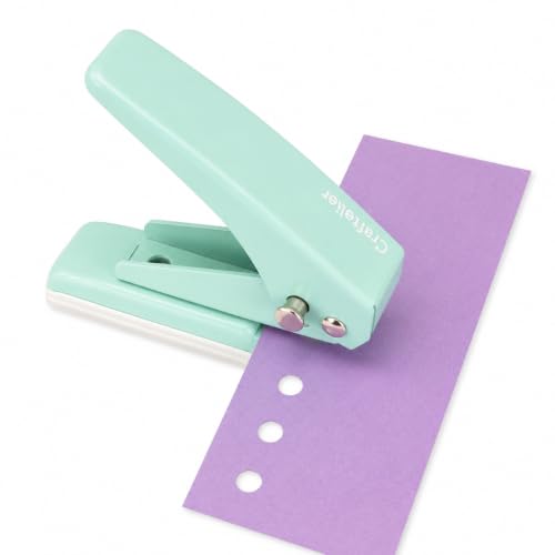 Craftelier - Perforadora de 1 Agujero con Recolector de Residuos