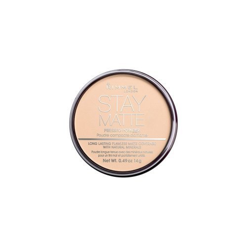 Image of Rimmel London Stay Matte Long Lasting Pressed Powder - 001 Transparent by Rimmel London