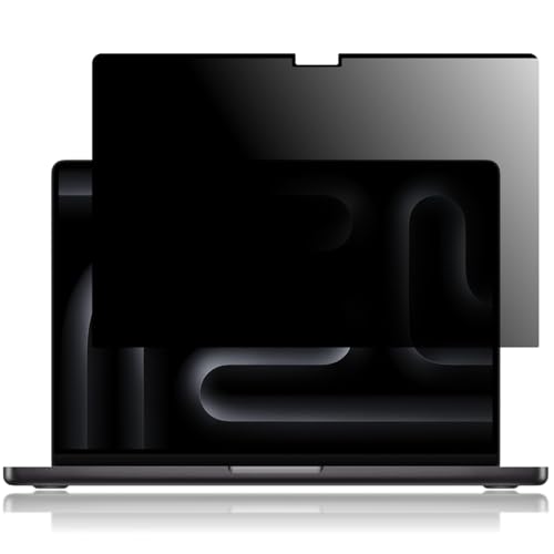 Amazon | LOE(ロエ) M5対応 覗き見防止 macbook pro 14 保護フィルム