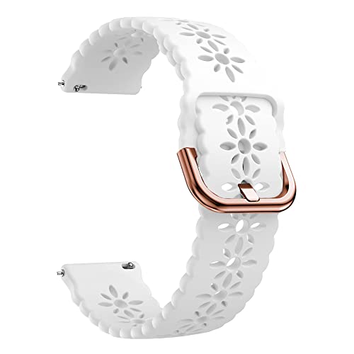 Bracelet 20mm confortable anti-transpiration pour Garmin Forerunner