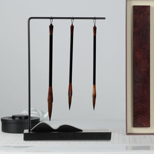 Porte-pinceaux de calligraphie chinoise pour bureau desktop zen