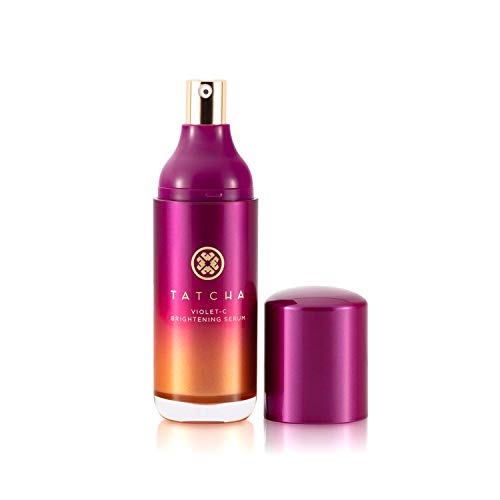 Tatcha Violet-C Brightening Serum | 20% Vitamin C + 10% Ahas | Pure Ingredients To Help Soften & Smooth For More Radiant, Even-Toned Skin | 1 Oz #TOP1