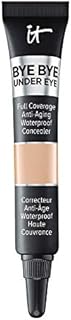 IT Cosmetics Bye Bye Under Eye, 20.0 Medium (N) - Travel Size - Full-Coverage, Anti-Aging, Waterproof Concealer - Improves the Appearance of Dark Circles, Wrinkles & Imperfections - 0.11 fl oz