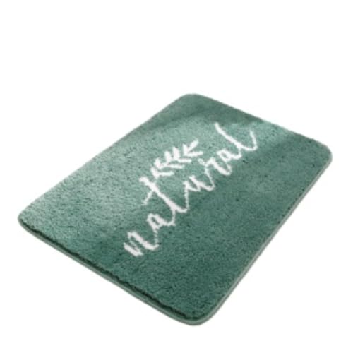 玄関マット 黄色 北欧 &バス Cutdred 45×70cm&40x60cm 抗菌防カビ ドラゴンふわふわ 吸水速乾 滑り止め 運気 の 上がる ポリエステル繊維 イエロー 屋内室内 すへ滑り止めつき (グリーン,45*70cm)