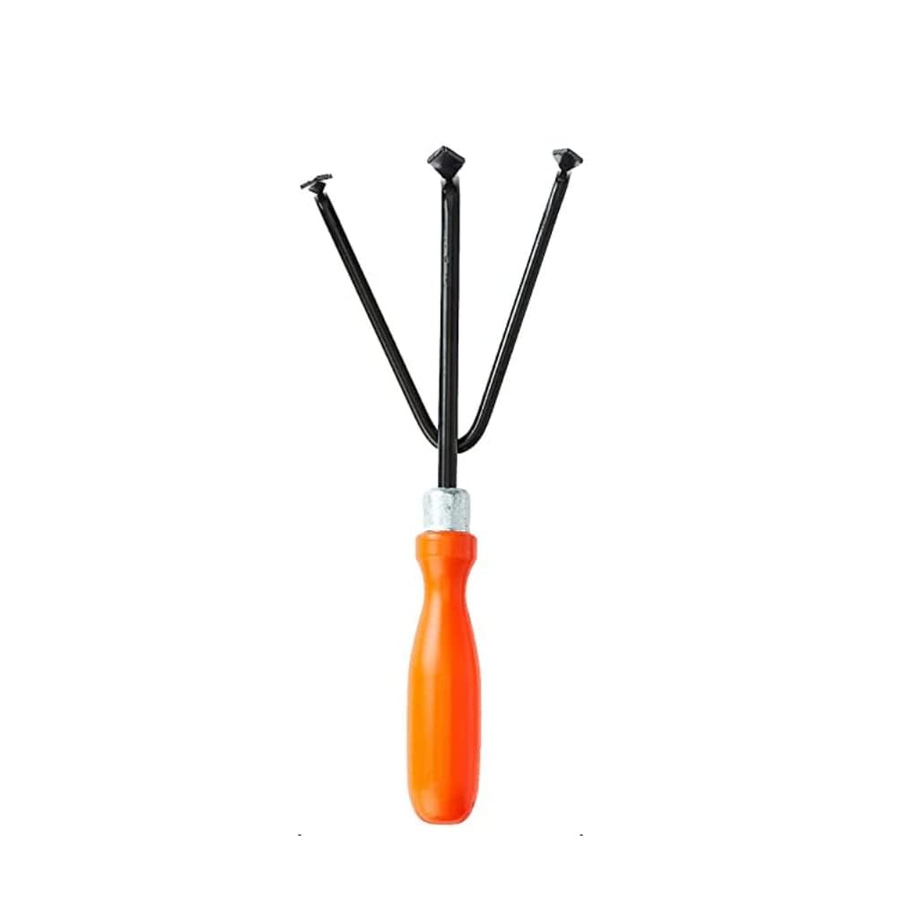 Stand Master Metal Black and Orange Color Cultivator for Home Gardening Tool (Metal Cultivator) (B0CNY63YVJ) Amazon Price History, Amazon Price Tracker