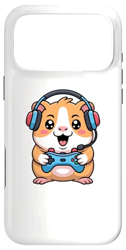 Guinea Pig Playing Video Game Rodents Gamers �X�}�z�P�[�X iPhone 17 Pro Max �p