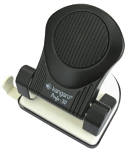 Perfurador Perfo-30, 2 furos até 30 folhas, CIS Kangaro, 19.5800, Preto