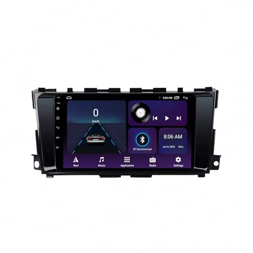 Carplay inalámbrico en tu pantalla de coche para Nissan Altima con navegación GPS y Bluetooth