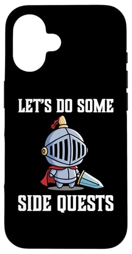 RPG �Q�[�}�[ Let's Do Some Side Quest �R�m��m�v���C���[ �X�}�z�P�[�X iPhone 16 �p