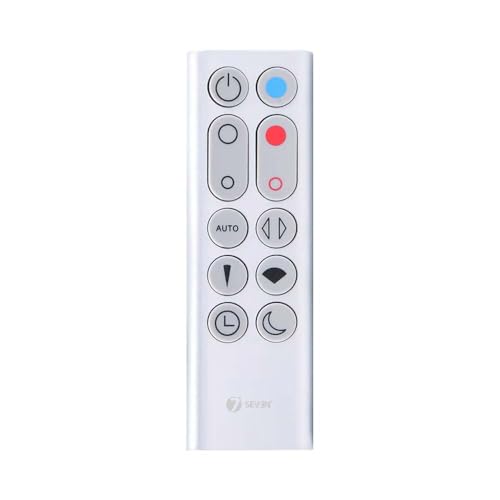 Image of 7SEVEN Compatible with Dyson Fan Remote Original Model HP02 HP03 Pure Hot + Cool Air Purifier Heater Heat /Cool Fan, Non Magnetic Housing, Required CR2032 Battery