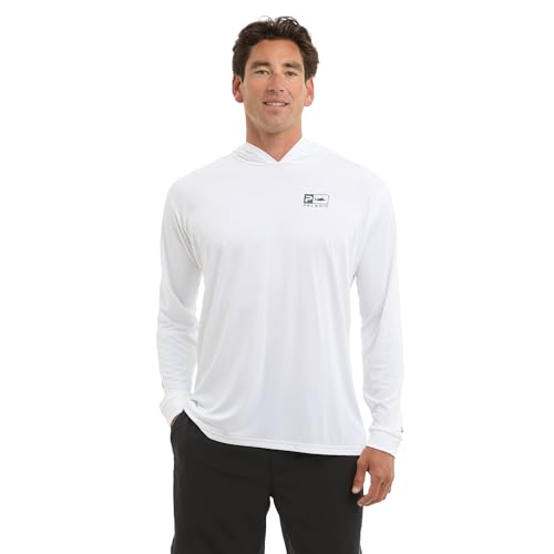 PELAGIC Apparel Men's Aquatek Icon Camo Hooded Fishing Shirt2