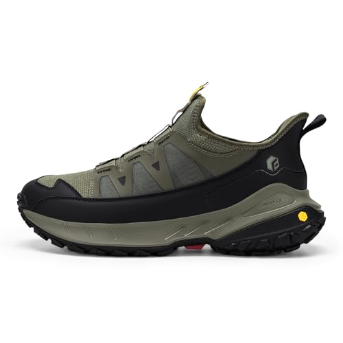 Image of FitVille Extra Wide Sneakers for Men Slip-on Shoes, Soft Comfortable Mens Running Shoe, Slip Resistant Hiking Walking Shoes with Arch Support & Wide Toe Box