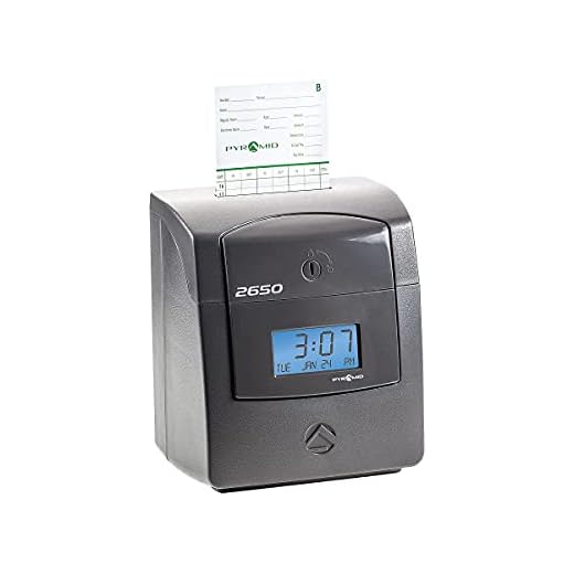 Auto Aligning Time Clock Bundle for Offices