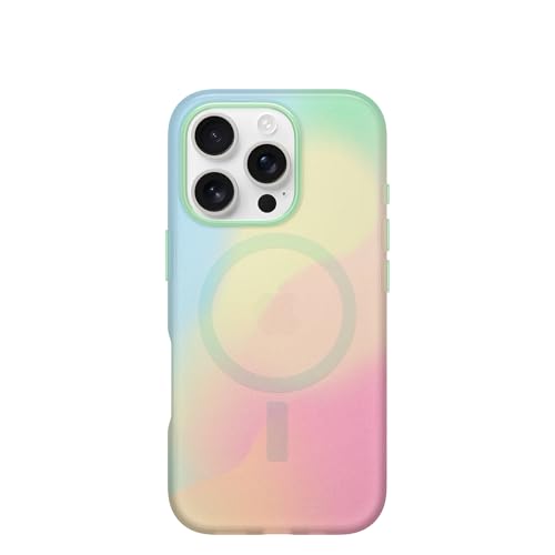 Image of OtterBox Iphone 16 Pro Figura Series Case - Solstice Blue | Hydro-dipped Design, Ultra-Thin, Silicone iPhone Case, MagSafe iPhone Case with Camera Bumper