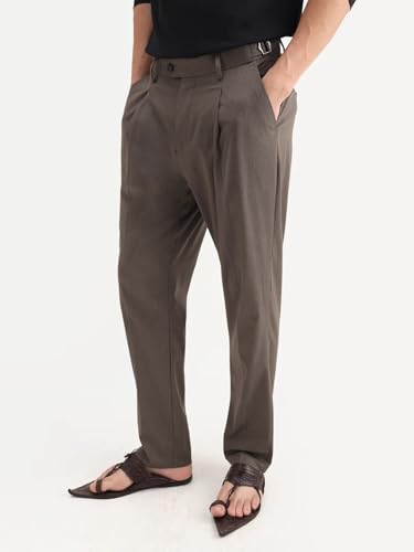 Image of Rare Rabbit Relaxed fit Plain Trouser