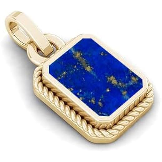 Lapis Lazuli Gold Plated Pendant 16.00 Ratti
