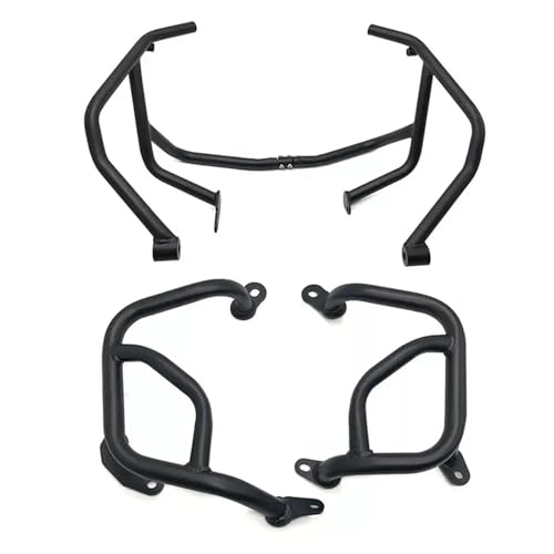 Crash bar noir F900XR protection acier robuste et ajustée
