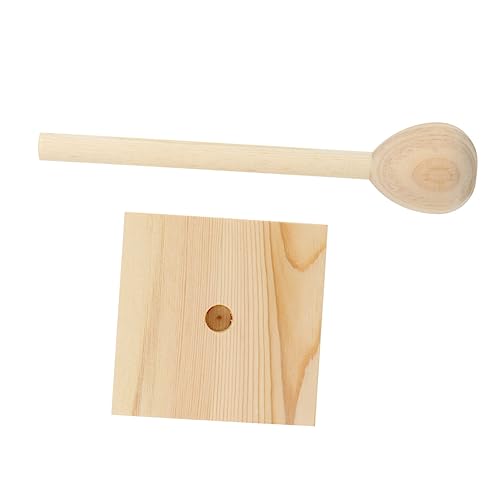 Ipetboom Wooden Wig Stand Rack for Wigs and Hats Wig Holder Display Stand for Styling and Drying Durable Headgear Frame for Cosmetology and Hairdressing