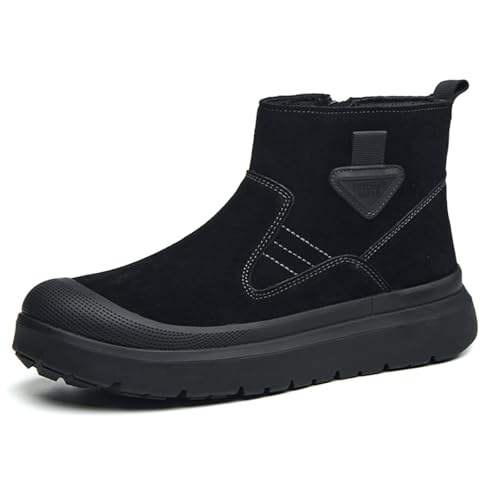Image of Nutropa Welding Work Boots for Men Safety Boots Non Slip Steel Toe Work Shoes Lightweight Welder Boots,Black 9.5 Women/8 Men