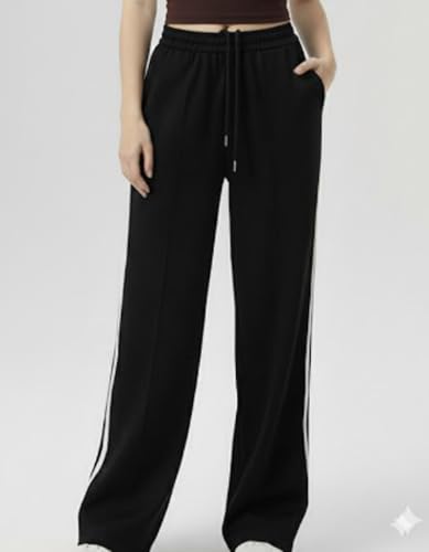 Image of FASHA Women Jogger & Crop Top Set | Stylish 2-Piece Co-Ord Lounge Wear for Women | High Waist Joggers with Trendy Crop Top | Casual Wear | Gym Wear | Travel Outfit|Tracksuit Co-Ord for Girls