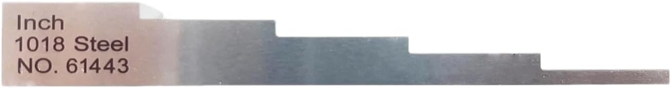 Carbon Steel Calibration Block 5 Step 0.100" 0.200" 0.300" 0.400" 0.500" Calibration Block for Ultrasonic Thickness Gauge