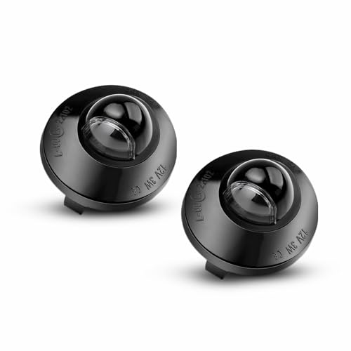 LESAUCE License Plate Light Tag Lamp Housing Assembly Replacement for Ford F150 F250 F350 F450 F550 Super Duty Ranger Explorer Bronco Excursion Expedition, Pack of 2