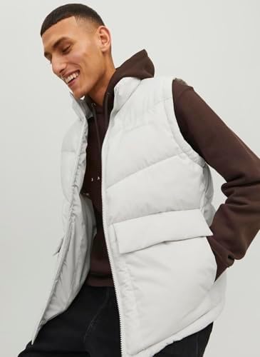 Jack & Jones Erkek JPRBLAJEFFERSON PUFFER Mont, Gri, XXL - Görsel 6