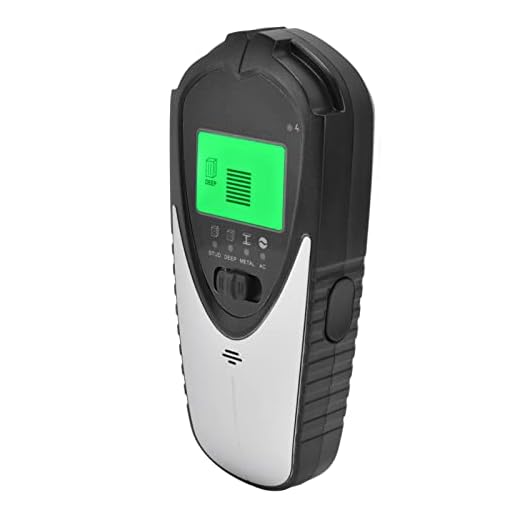 Xcello Scanner de parede 4 em 1 Função Sensor de Calibração Automática Tecnologia Display LCD Localizador de Pino de Parede (Prata)