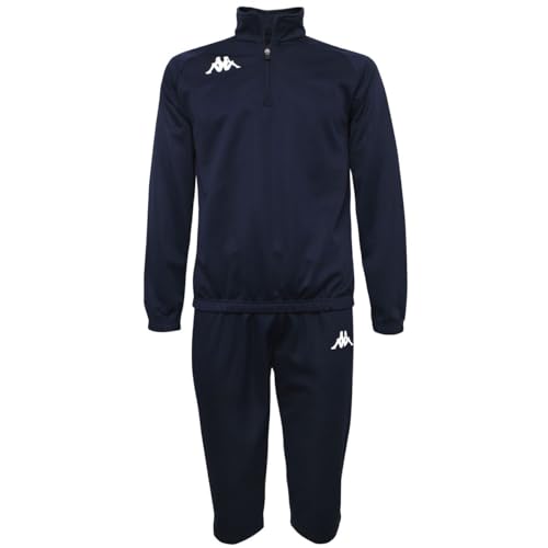 Kappa Wranzon Chándal, Unisex niños, Azul, 10 años