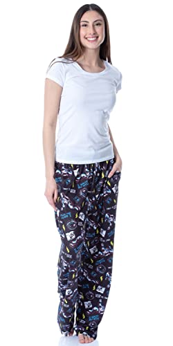 INTIMO MTV Mens' Music Television Moonman '80s Logo Sleep Pajama Pants3